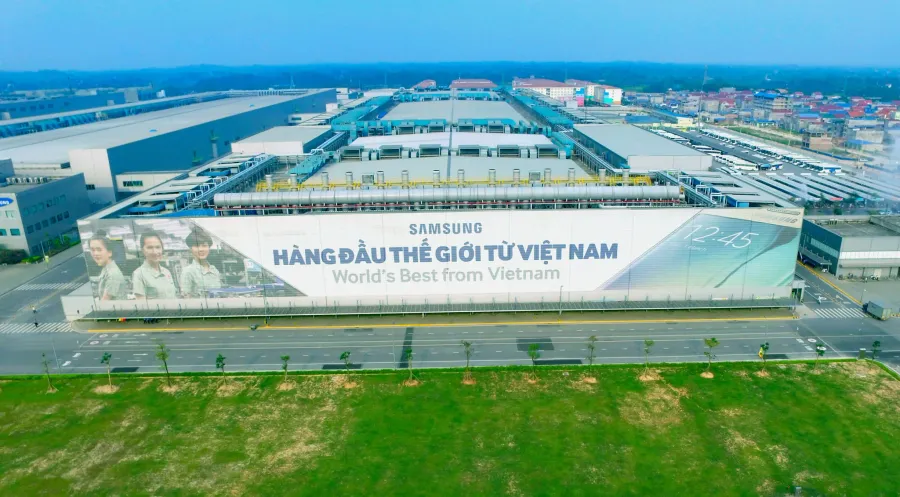 Nhà máy Samsung tại Bắc Ninh, cơ sở sản xuất smartphone lớn nhất thế giới của tập đoàn Hàn Quốc