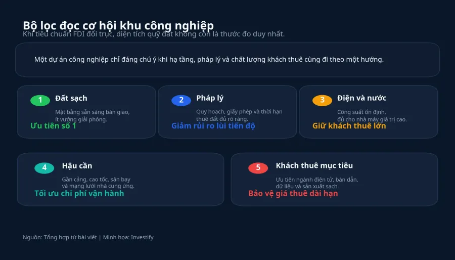 Bộ lọc đọc cơ hội khu công nghiệp