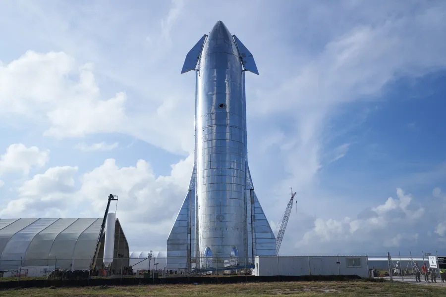 Starship tại cơ sở thử nghiệm