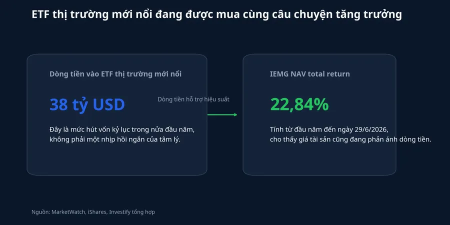 ETF thị trường mới nổi và hiệu suất IEMG