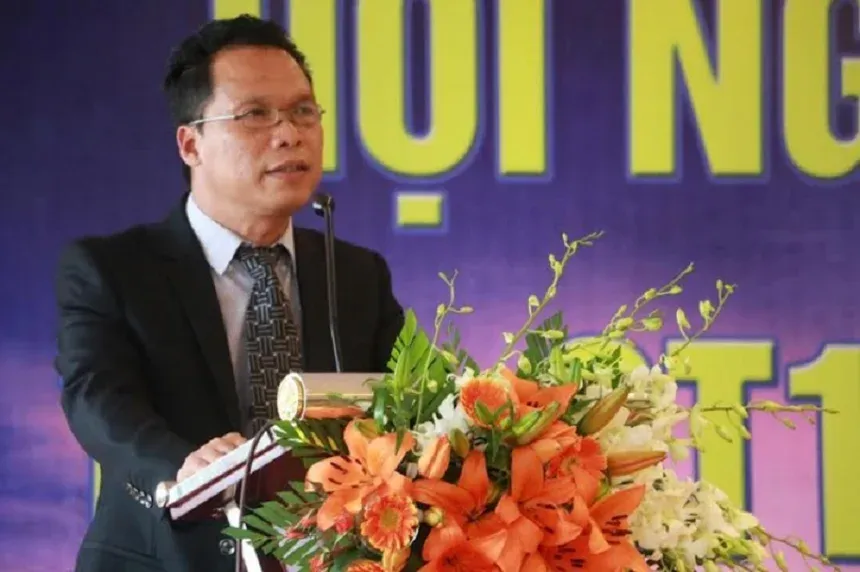 Ông Đỗ Quý Hải tại một sự kiện của Hải Phát