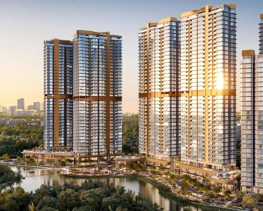 Phối cảnh một dự án cao tầng
