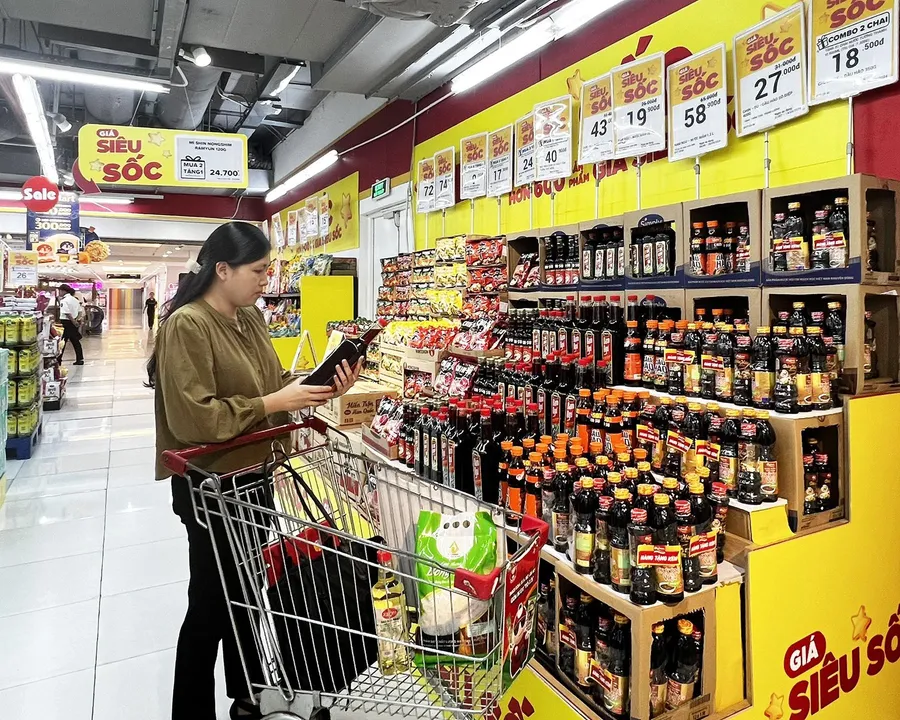 Sản phẩm Masan Consumer trên quầy siêu thị