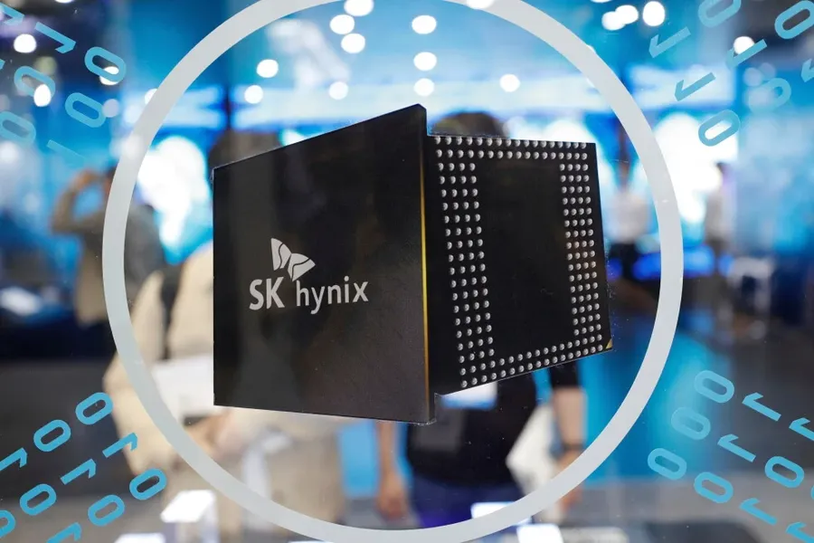 Chip nhớ của SK Hynix, một nhóm cổ phiếu chịu áp lực bán trong phiên 28/7