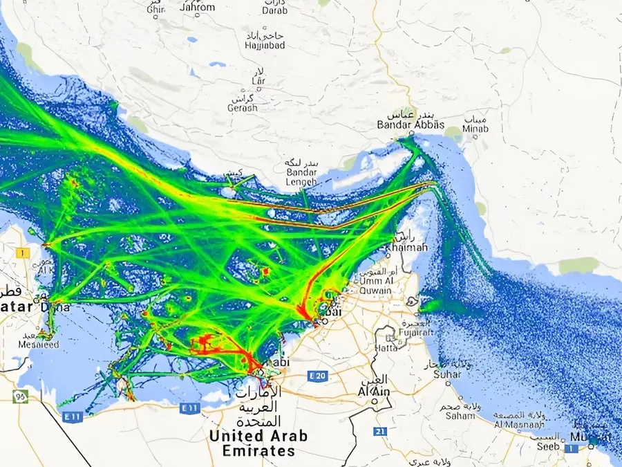 Tuyến vận tải biển tại vùng Vịnh