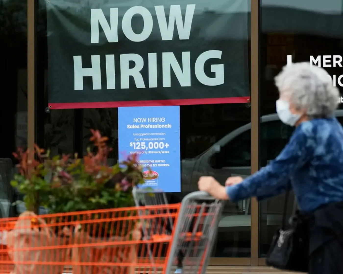 US unemployment falls as the denominator shrinks