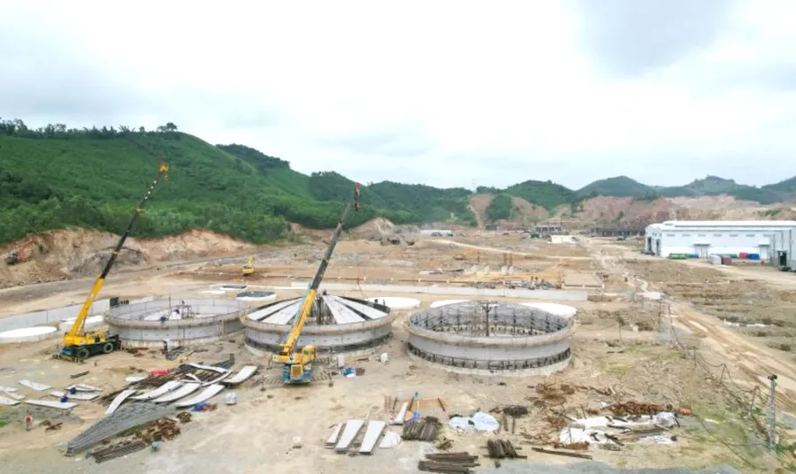 Khu vực triển khai dự án hóa chất Nghi Sơn