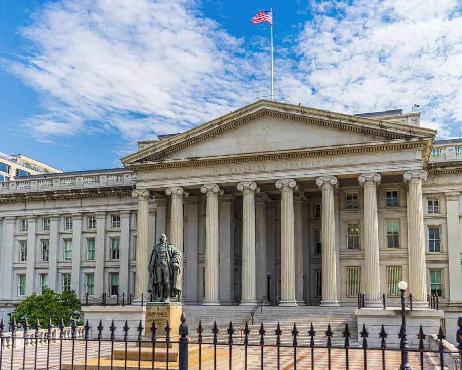 Tòa nhà Bộ Tài chính Mỹ tại Washington DC