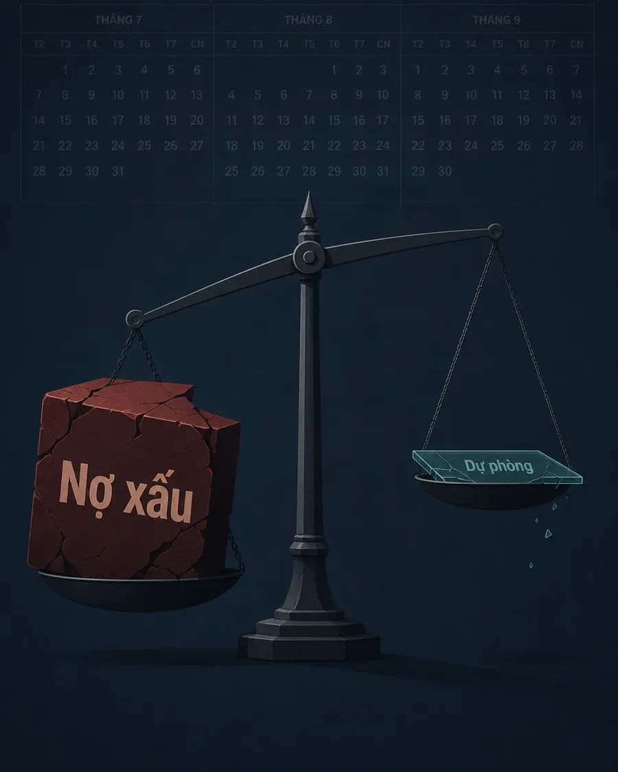 Cân nợ xấu và dự phòng