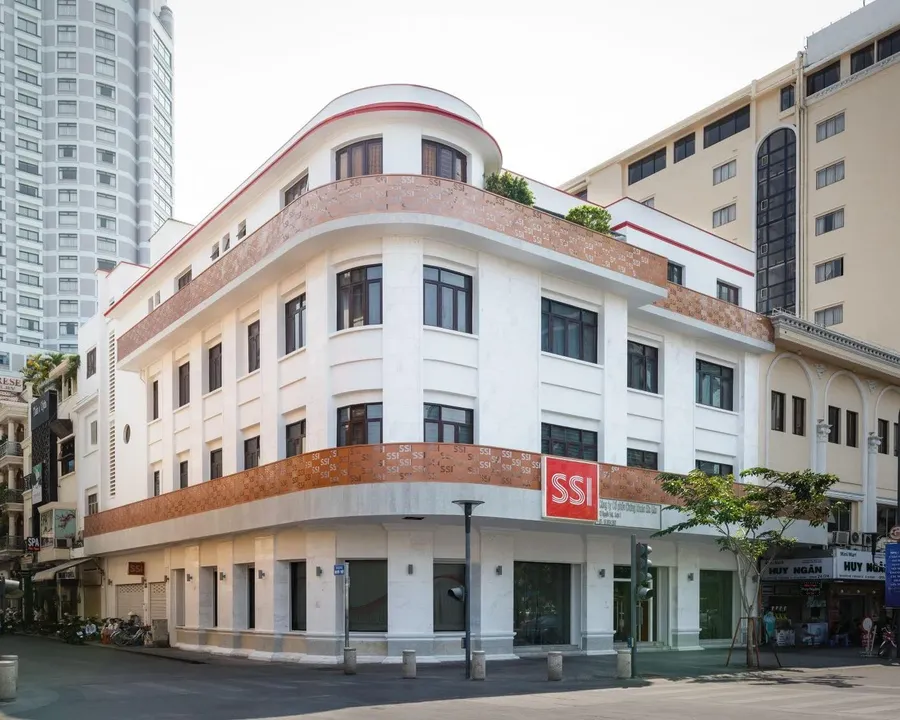 Trụ sở một công ty chứng khoán tại Việt Nam
