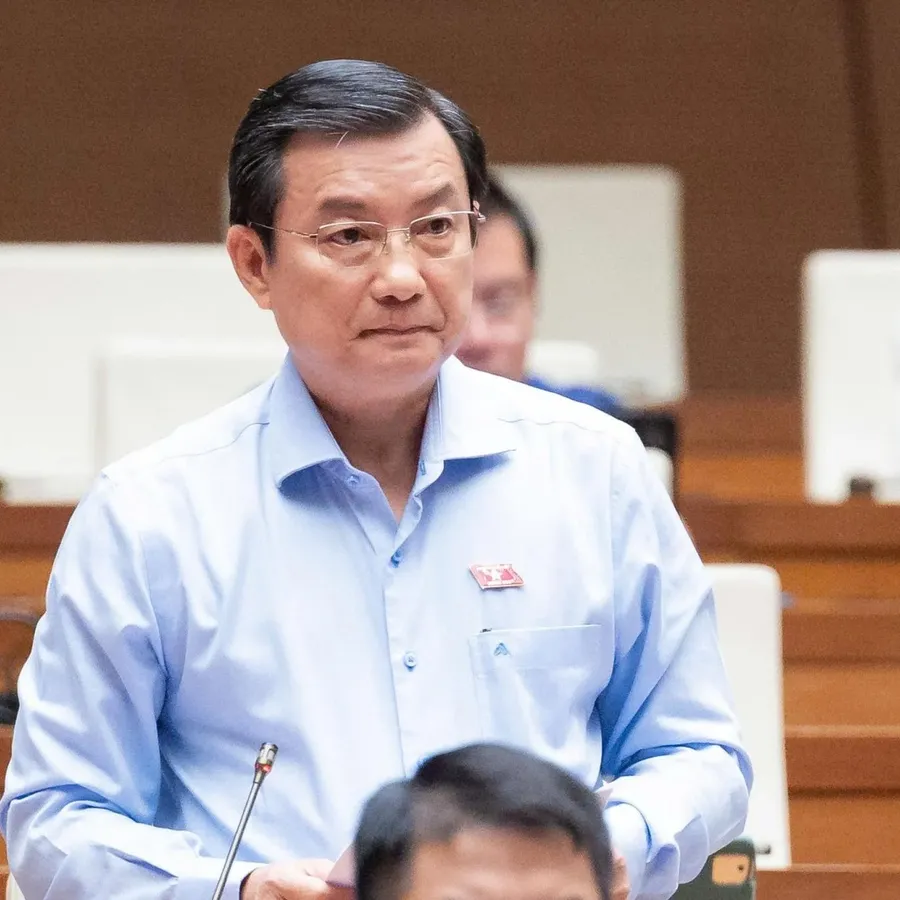 Đại biểu Quốc hội phát biểu tại phiên thảo luận về sửa đổi Luật Kinh doanh bất động sản