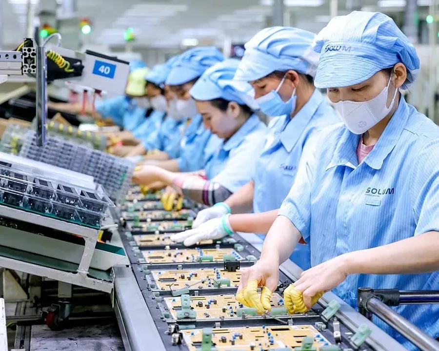 Nhà máy điện tử vốn FDI tại Việt Nam