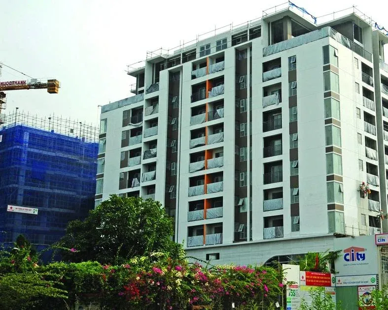 Công trường xây dựng nhà ở xã hội cho công nhân tại TP.HCM