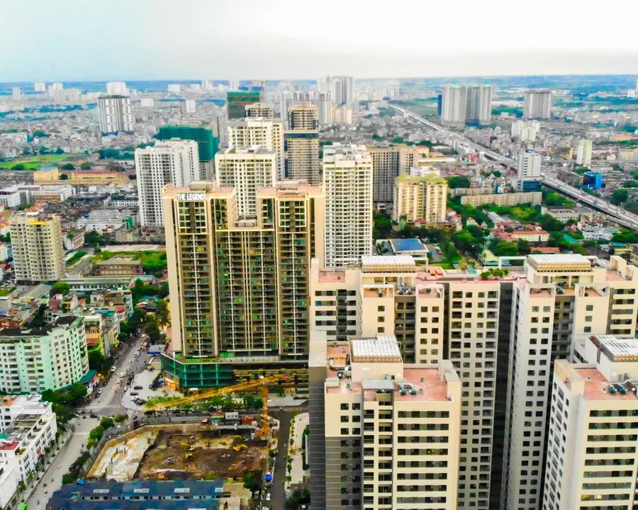 Toàn cảnh chung cư cao tầng TP.HCM nhìn từ trên cao