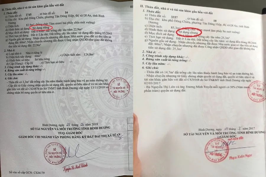 Hồ sơ giấy chứng nhận quyền sử dụng đất, quyền sở hữu nhà ở