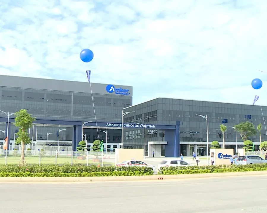 Nhà máy Amkor Technology Vietnam tại khu công nghiệp Yên Phong, Bắc Ninh