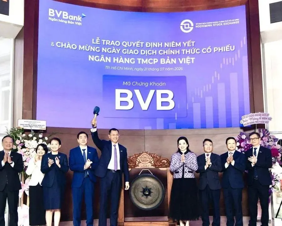 Lễ niêm yết cổ phiếu BVB trên HOSE