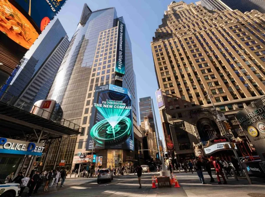 Bảng điện tử Nasdaq tại Times Square