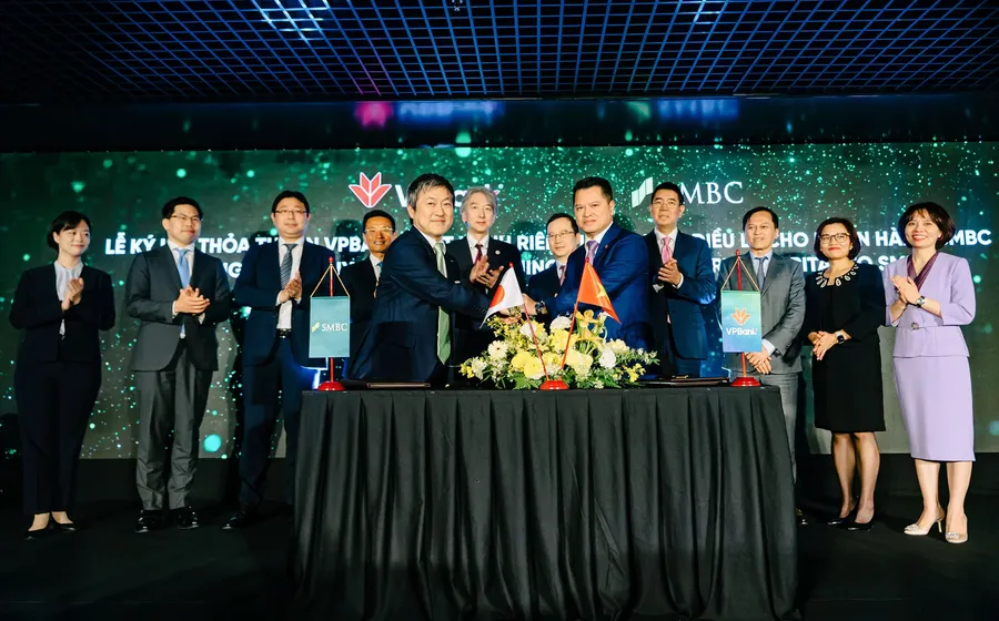 Lễ ký kết thỏa thuận VPBank phát hành riêng lẻ 15% vốn điều lệ cho SMBC năm 2023