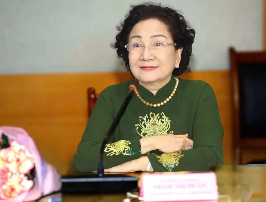 Bà Phạm Thị Huân, người sáng lập Công ty CP Ba Huân