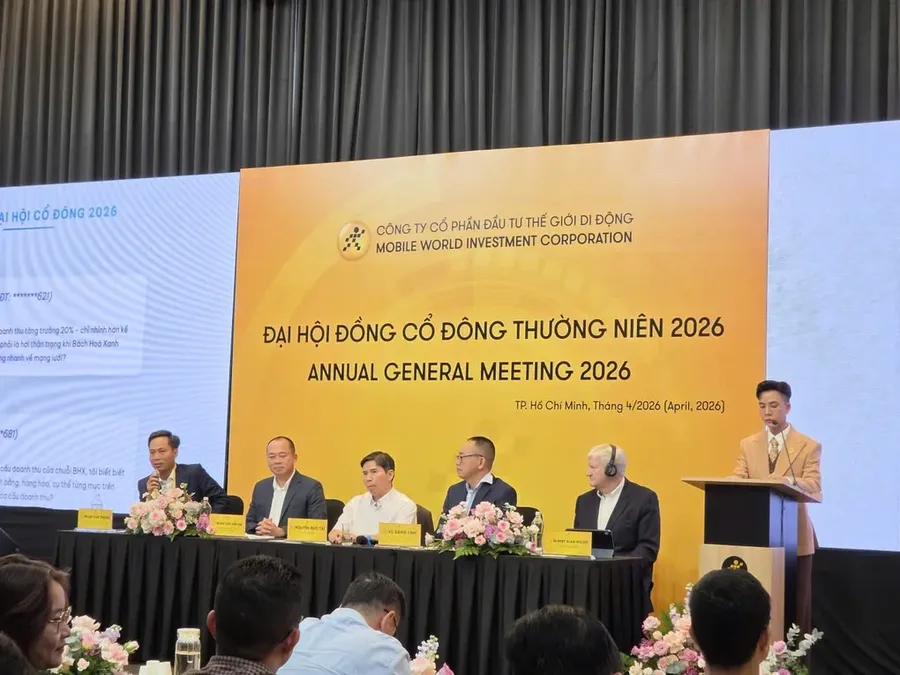 Đại hội đồng cổ đông thường niên 2026 của Thế Giới Di Động