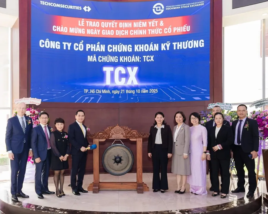 Công ty Chứng khoán Kỹ Thương nhận quyết định niêm yết mã TCX trên HoSE