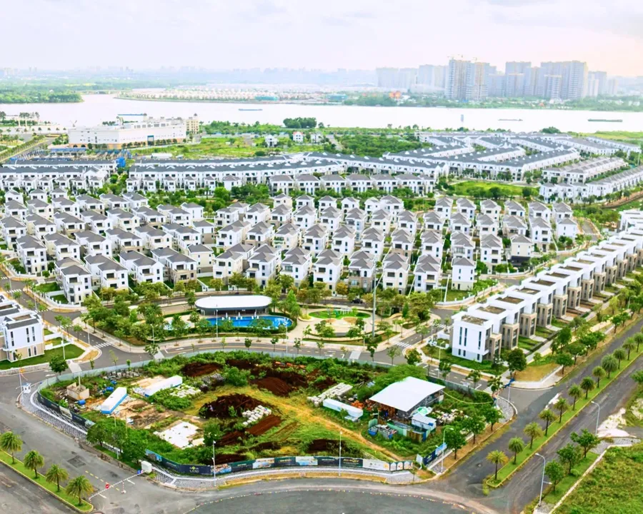 Khu đô thị Aqua City của Novaland nhìn từ trên cao