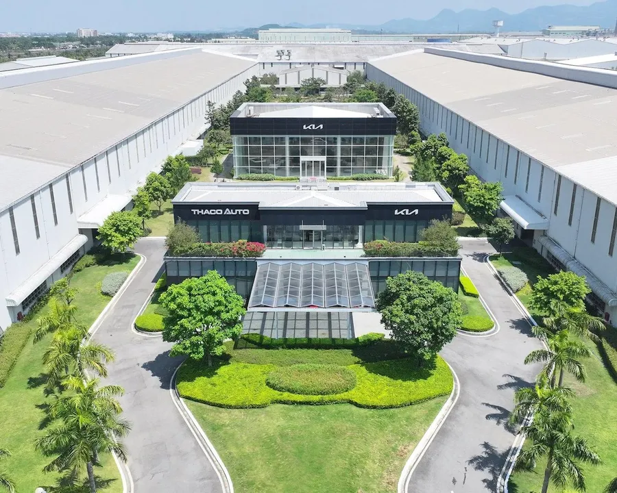 Cơ sở của Tập đoàn THACO, công ty mẹ của Đại Quang Minh