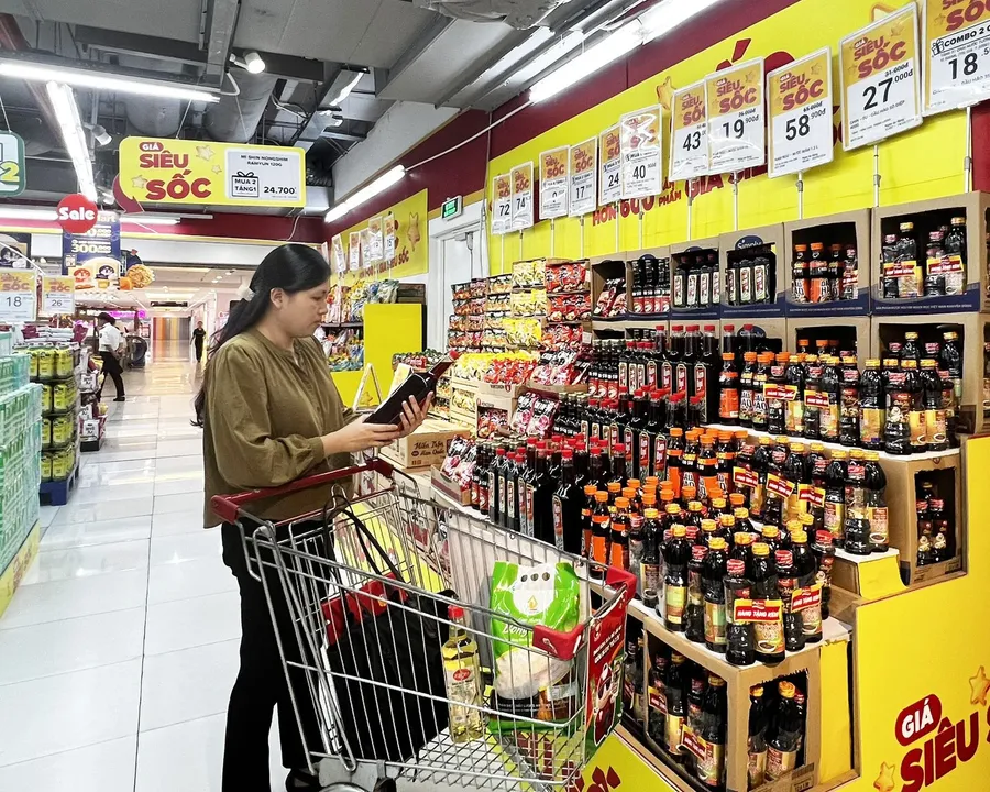 Sản phẩm Masan Consumer trong siêu thị